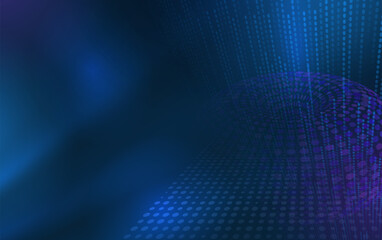 Fototapeta premium Scientific Research Concept — Futuristic Neural Network Connections and Data Flow. Abstract AI and Machine Learning Technology Visualization Background