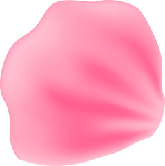 Tender spring pink flower petal. Delicate scent of woman perfume. Aroma of cherry blossoms. Floral air vortex. Magic spring dust petals splash. Design for gift, card, package. Vector illustration.