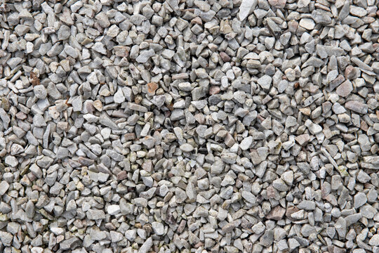 Echantillon textur&eacute; de graviers pos&eacute;s au sol, format paysage