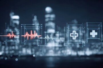 Naklejka premium Clear regulation and policy for health management enable insurance providers to offer better access to care in rural environments.