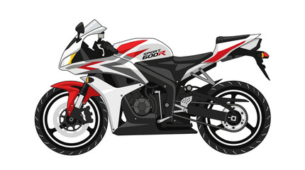 Obraz premium Modern Sportbike Motorcycle