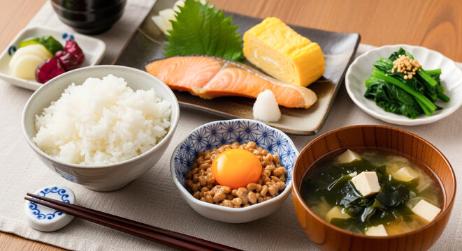 理想的な和朝食