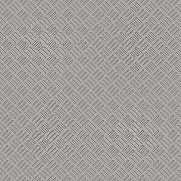 Bumped metal, seamless background. Seamless Hi-res (8000x8000) texture of metal wall or floor. Iron diamond plate industry realistic seamless pattern.