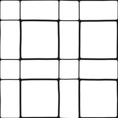 Texture of black line tiles. Grunge filter. High resolution photo filter.