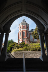 慶應義塾図書館旧館の八角塔