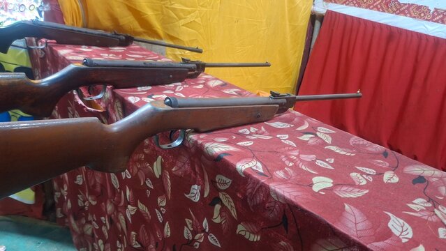  air rifles commonly used for target shooting and recreational plinking. 