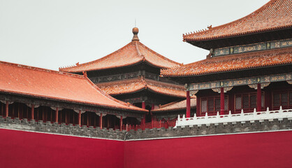 Obraz premium Forbidden City Garden Beijing China