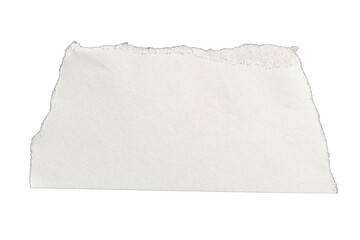 Obraz premium Ripped White Paper PNG with Torn Edges, Realistic Paper Tear Cut Out Isolated on Transparent Background for Design and Mockup Use