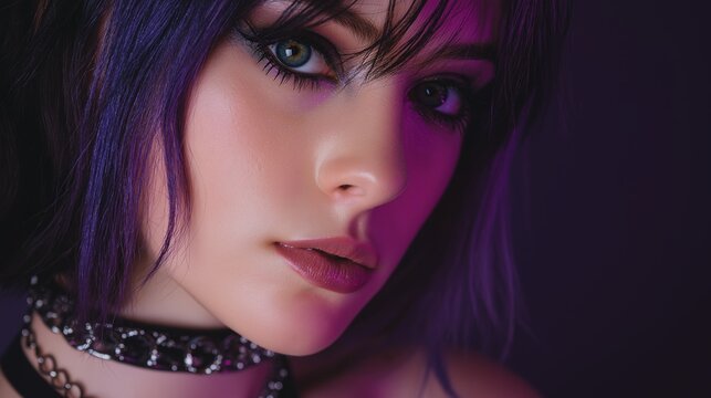 Portrait of an Edgy Alternative Model
