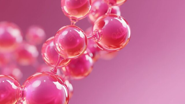 Molecule Structures Showcase the Intersection of Cosmetology and Beauty Technology Generative AI