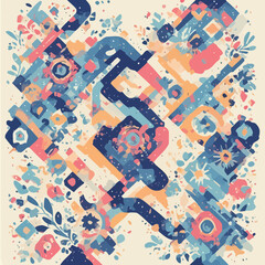 Pattern Design Very Cool , EPS Format