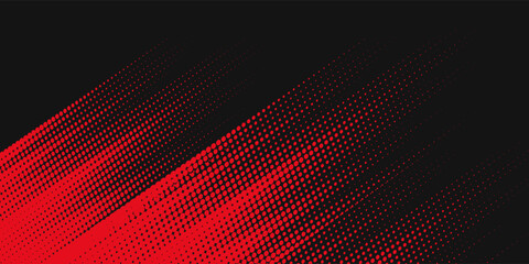 Halftone orange, black and white dots pattern and black gradient grunge texture background. Dotted line comic sport style vector grunge. © nike
