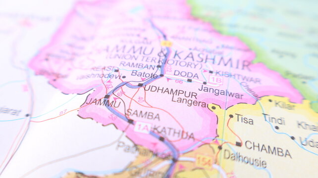 Jammu and Kashmir Map: Travel Destination India