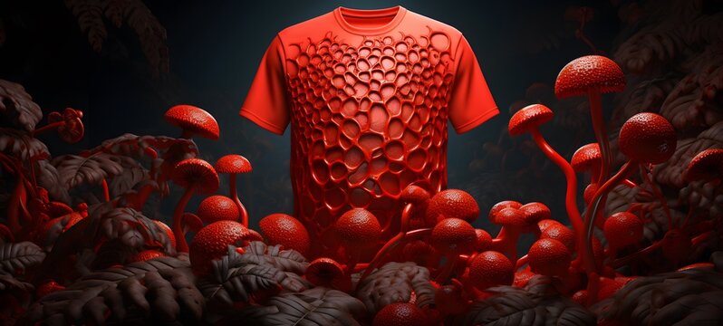 rafflesia arnoldii vector illustration t-shirt design ,generative AI