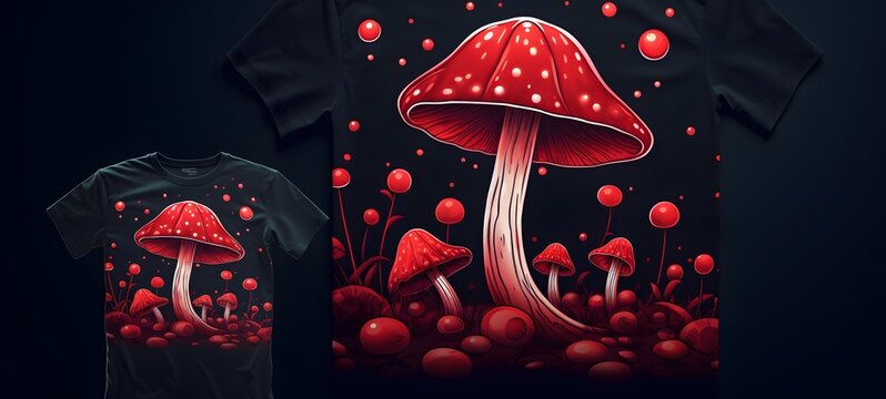 rafflesia arnoldii vector illustration t-shirt design ,generative AI