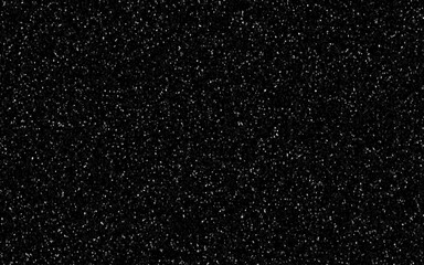 Terrazzo black background with scattered gray and white dots. Rock spatter stone marble backdrop. Black wall texture with noise overlay pattern. Vintage quartz terrazzo flooring.	