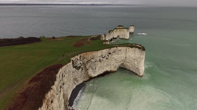 Old Harry Rocks, Isle of Purbeck, Dorset - Drone