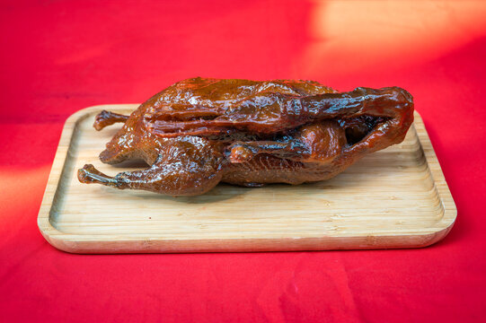 Leshan Sweet Skin Duck, a specialty cuisine from Sichuan, China