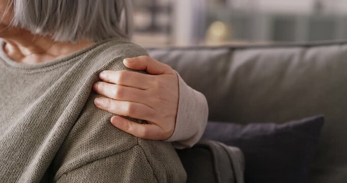 The comfort of her hand