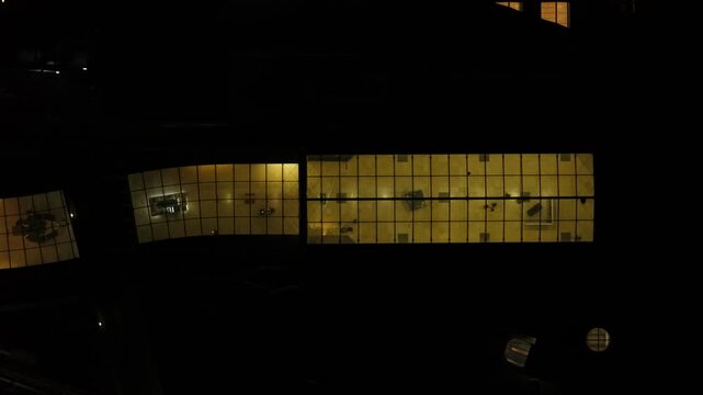 Shopping Centre from Above, Drone