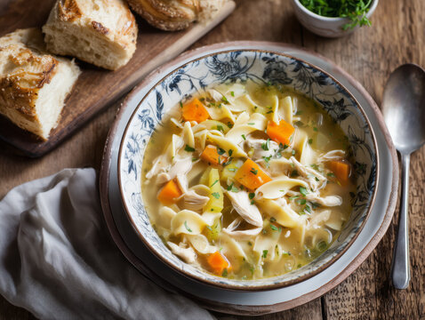 Chicken noodle soup 