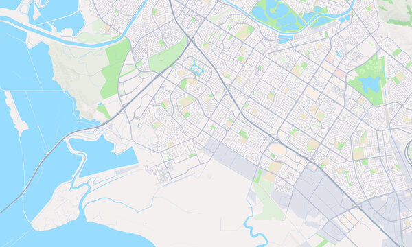 Newark California map