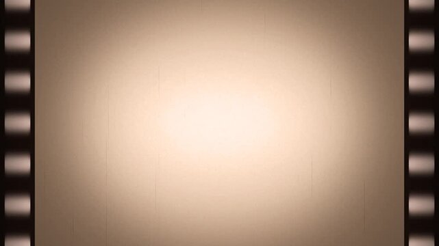 ループ可能な古いフィルムフレーム背景｜ヴィンテージ映画風レトロ映像テクスチャ素材