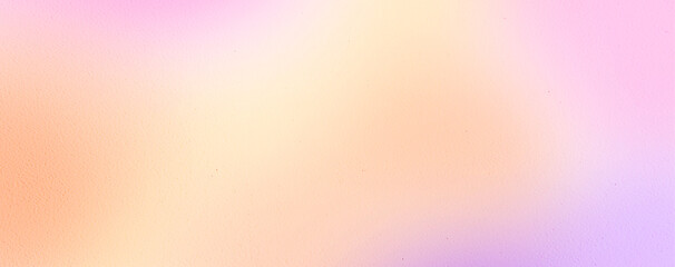 Color gradient background, abstract pastel rainbow. Light purple, pink and peach red color gradation, pink noise texture blur perfect for dynamic and creative backgrounds © Paradox