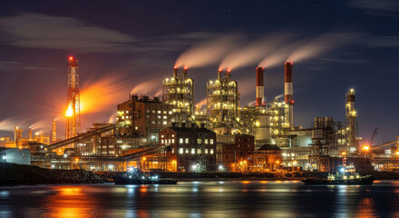 Fototapeta premium コンビナート