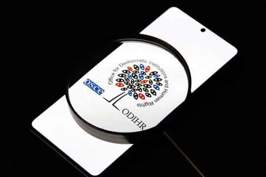 ODIHR - Gabinete para as Institui&ccedil;&otilde;es Democr&aacute;ticas e os Direitos Humanos - Principal institui&ccedil;&atilde;o da Organiza&ccedil;&atilde;o para a Seguran&ccedil;a e Coopera&ccedil;&atilde;o na Europa (OSCE).