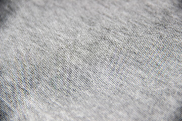 Heather gray fleece sweatshirt or hoodie fabric texture © Ramadhan