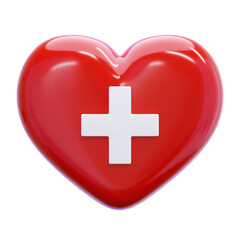 Obraz premium blood donation 3d icon illustration