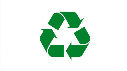 Obraz premium Ícone de reciclagem destacando conceito ambiental, preservação do planeta e práticas sustentáveis