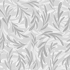 Fototapeta premium seamless background with leaves