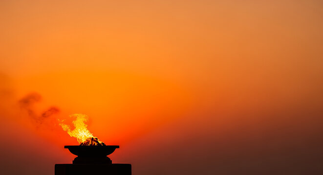 Anvadhan Sacred Fire Altar Festival Background