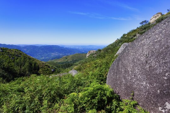 Landscape, Peneda Geres National Park, Minho, Portugal