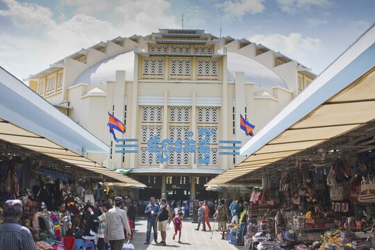 Market Hall, Pnom Penh, Cambodia