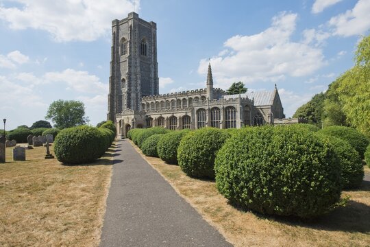 St Peter and St Paul Church, Lavenham, Suffolk, England, United Kingdom