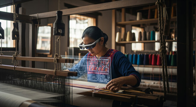 Heritage Weave: Augmented Reality Craftsmanship