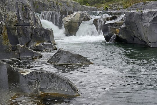 Alcantara River, Parco fluviale dell Alcantara, Sicily, Italy