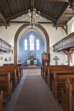 Protestant Church in Nida, Curonian Spit, Lithuania