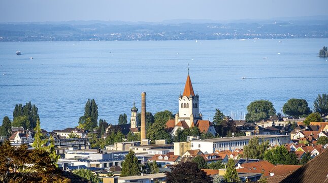Rorschach, town view, Lake Constance, Switzerland