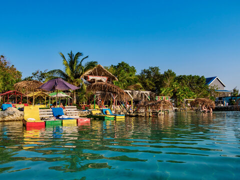 Swing Bar, Secret Beach, Ambergris Caye, Belize District, Belize