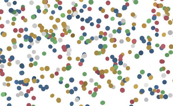 Abstract design with colorful confetti dots, perfect for backgrounds, celebrations, and festive occ