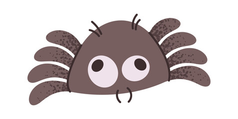 Fototapeta premium Toy spider for pranks sticker