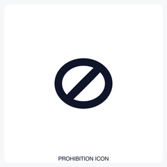 Prohibition Icon