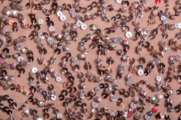 Sequin backdrop for clothing decoration