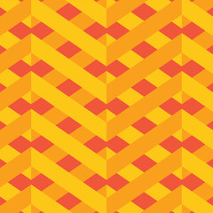 Background seamless pattern abstract line zigzag chevron motif. Folding paper lane