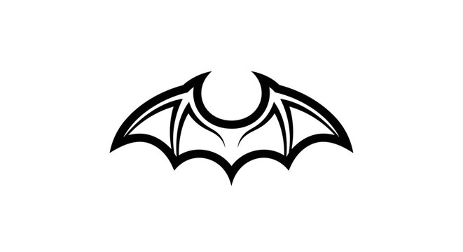 Batman Logo Symbol Icon Graphic Design.