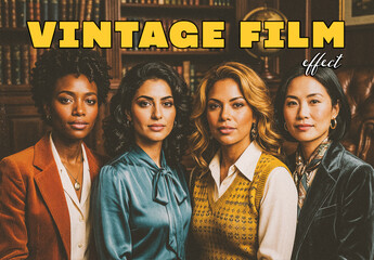 Vintage Film Photo Effect